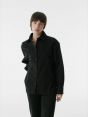 Flaire high rise flared with strass dégradé rinse wash
