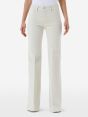 Flaire high rise flared rinse wash
