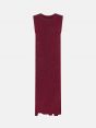 Scarf plain knit alpaca
