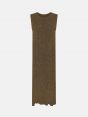 Scarf plain knit alpaca