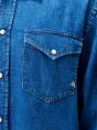 Rayan regular shirt dark enzyme stone wash