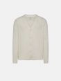 Off white alpaca-blend Ivan cardigan