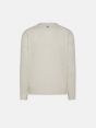 Off white alpaca-blend Ivan cardigan