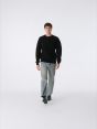 Remo round neck english rib alpaca