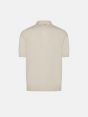 Off white Merino wool-blend Aldo polo shirt