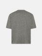 Light grey merino wool-blend Gino T-shirt