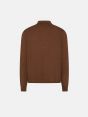 Havana merino wool-blend Lapo shirt
