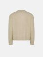 Off white alpaca-blend Yari jumper