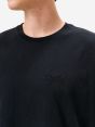 Boxy heritage embroidery regular t-shirt rinse wash