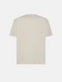Stone grey pure cotton jersey Heritage T-shirt