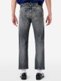 Wise comfort regular fit straight ankle leg stone wash brushed