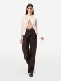 Off white alpaca-blend Mara cardigan