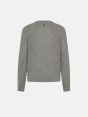 Light grey merino wool-blend Ada jumper