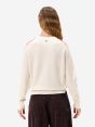 Maglia Ada in misto lana Merino bianco panna