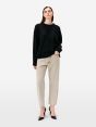 Black alpaca-blend Egle jumper