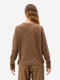 Fox brown alpaca-blend Egle jumper