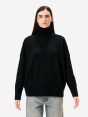 Maglia dolcevita Lole in misto alpaca nero