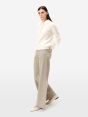 Off white alpaca-blend Maia polo shirt
