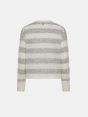 Sole round neck stripes alpaca