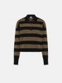 Vera polo stripes l/s alpaca