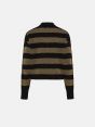 Vera polo stripes l/s alpaca