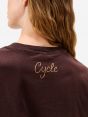 T-shirt Benny in jersey di puro cotone bordeaux