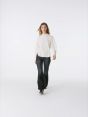 T-shirt Sabriele in jersey di puro cotone grigio stone