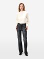 Jeans Anya bootcut grigio scuro