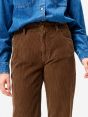 Anya bootcut mid rise direct dyed