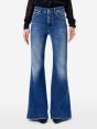 Navy blue flared Flaire jeans