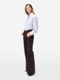 Flaire high rise flared direct dyed