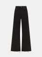 Luna mid rise flared reactive dyed row edge