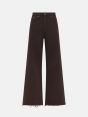 Luna mid rise flared reactive dyed row edge