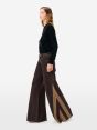 Jeans Asia flare fit bordeaux