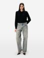 Mila '90s fit low rise straigth leg dirty bleach