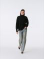 Jeans Mila straight fit anni '90 con borchie blue