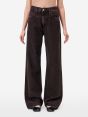 Bordeaux straight-fit Zoe jeans