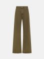 Zoe high rise straight leg stone wash destroyed edge