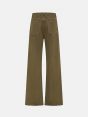 Zoe high rise straight leg stone wash destroyed edge