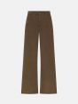 Aida low super fitted low waist volume leg direct dyed