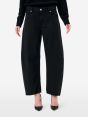 Aida crop super fitted low waist cropped curve leg direct dyed