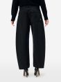 Aida crop super fitted low waist cropped curve leg direct dyed