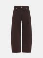 Aida crop super fitted low waist cropped curve leg direct dyed