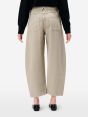 Aida crop super fitted low waist cropped curve leg direct dyed