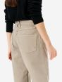 Aida crop super fitted low waist cropped curve leg direct dyed