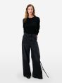 Big low mid rise super wide leg light vintage