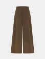 Big low mid rise super wide leg direct dyed