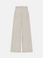 Big low mid rise super wide leg direct dyed