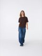 Jeans Emily loose fit effetto vintage navy blue