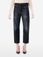 Jeans Bella mom fit grigio scuro